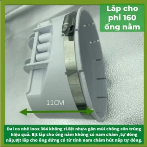 Nắp Cống Chống Côn Trùng Và Chuột Bọ Ngăn Mùi Hôi PVC