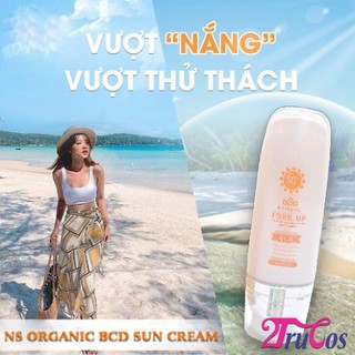Kem chống nắng NS Organic Collagen BCD Tone Up Sun Cream SPF50+ PA++++ 50ml bật tông sáng da 2Trucos