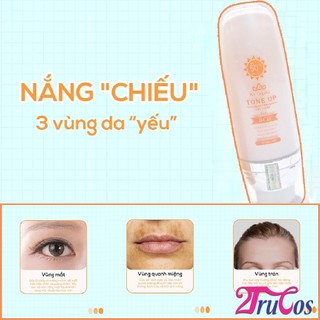 Kem chống nắng NS Organic Collagen BCD Tone Up Sun Cream SPF50+ PA++++ 50ml bật tông sáng da 2Trucos