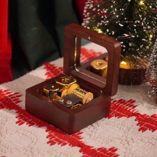 Hộp Nhạc Merry Christmas – Hộp Nhạc Gỗ Noel, Nhạc Giáng Sinh, Decor, Trang Trí, Quà Tặng Giáng Sinh