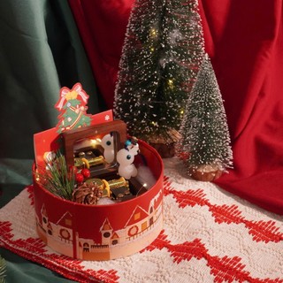 Hộp Nhạc Merry Christmas – Hộp Nhạc Gỗ Noel, Nhạc Giáng Sinh, Decor, Trang Trí, Quà Tặng Giáng Sinh