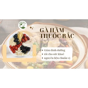 Set gà hầm 8 vị Gói Nhỡ , gia vị tiềm gà, lẩu gà, chim, bò, hầm canh dưỡng sinh, bổ khí huyết - THẢO MỘC THIỆN TÂM