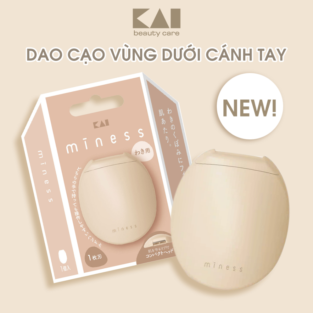 Dao Cạo Lông Vùng Dưới Cánh Tay Kai Miness 06432 GA0133 (1 Chiếc / Gói)