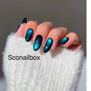 S10 HOT NAIL BOX MẮT MÈO TRƠN CHỌN MÀU NỀN ĐEN SLAY SÁNG DA THEO PHONG THỦY - SCONAIL BOX