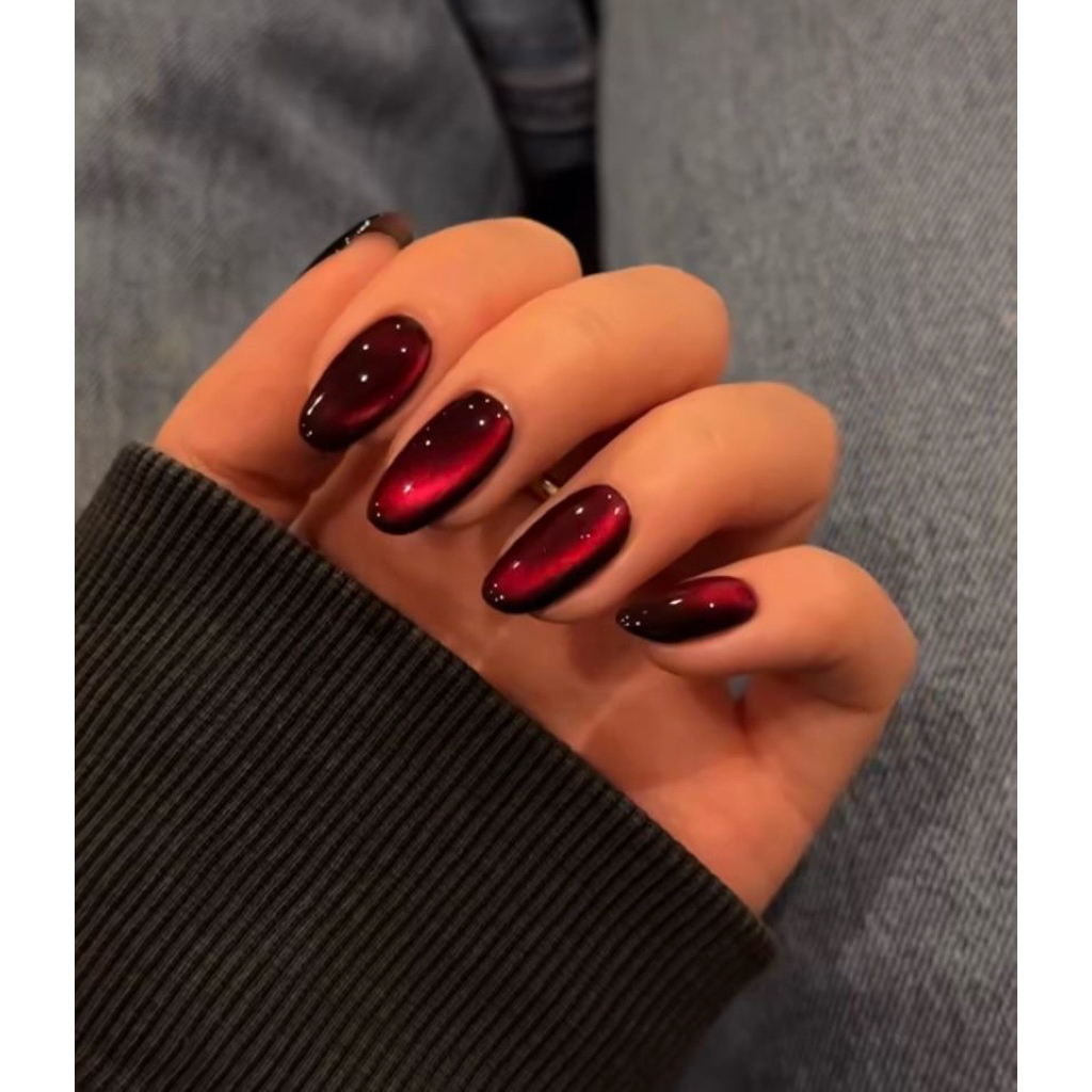 ( HOẢ TỐC) S10 HOT NAIL BOX MẮT MÈO TRƠN CHỌN MÀU NỀN ĐEN SLAY SÁNG DA THEO PHONG THỦY - SCONAIL BOX
