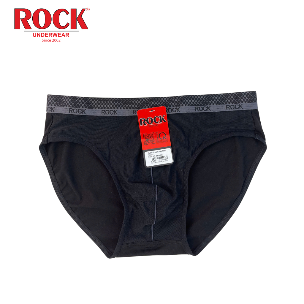 [DEAL CHAO HÈ] Quần Lót Nam ROCK QA 1117 Set 3 Quần  Cotton, Quân Lót Nam Cao Cấp Thoáng Khí