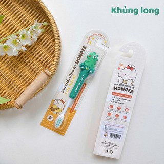 Bàn chải lông tơ siêu mềm cho bé
