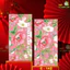 Set 10/50/100 Lì Xì HOA LÁ 3D Cát Tường Thần Tài Phú Qúy Phát Lộc Bao Lì Xì Truyền Thống 2026 - BỐ KHỦNG LONG