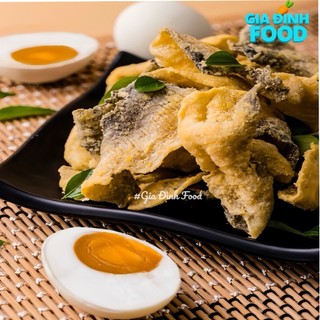 Snack Da Cá PATI Cao Cấp Chiên Giòn Vị Ớt xanh/ Trứng muối - Gói 50g