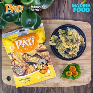 Snack Da Cá PATI Cao Cấp Chiên Giòn Vị Ớt xanh/ Trứng muối - Gói 50g