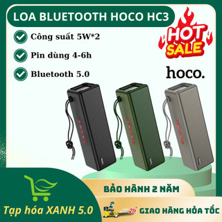 Loa Bluetooth Chính Hãng Hoco HC3 Bluetooth 5.0 - Cổng USB, Khe Thẻ Nhớ, Chuẩn IPX4, Pin 6 Tiếng