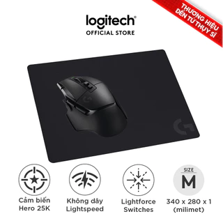 Combo Chuột gaming không dây Logitech G502 X LIGHTSPEED và Bàn di chuột chơi game Logitech G240