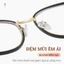 Gọng kính cận nữ mắt kính không độ chống tia UV và ánh sáng xanh thay được mắt cận thời trang phong cách Hàn Quốc 576