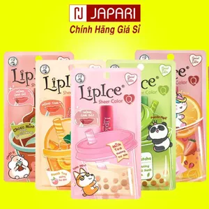 Son Dưỡng Có Màu Lipice Sheer Color Q 2.4g - Son Dưỡng Ẩm Có Màu Tự Nhiên Hiệu Chỉnh Sắc Môi- Japari