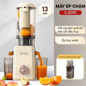 Máy Ép Venko SJ2093 - Ép Rau Củ, Rau Má, Cây - Làm Kem - Làm Sữa Hạt - Giữ 98% Vitamin