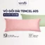 Vỏ gối dài lụa Tencel Sen Đá Home Bedding 40x120 50x140 trơn màu, kẻ sọc, áo gối đôi dùng được cho ruột gối MUJI