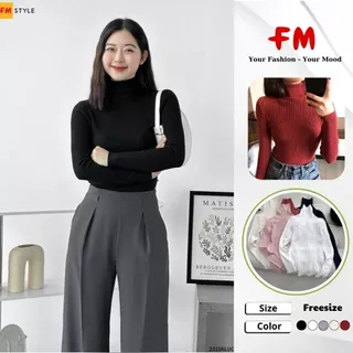 Áo Len Cổ Lọ/ Cổ Cao Nữ FMSTYLE SHOP - Dày Dặn Giữ Nhiệt Tốt 25111094