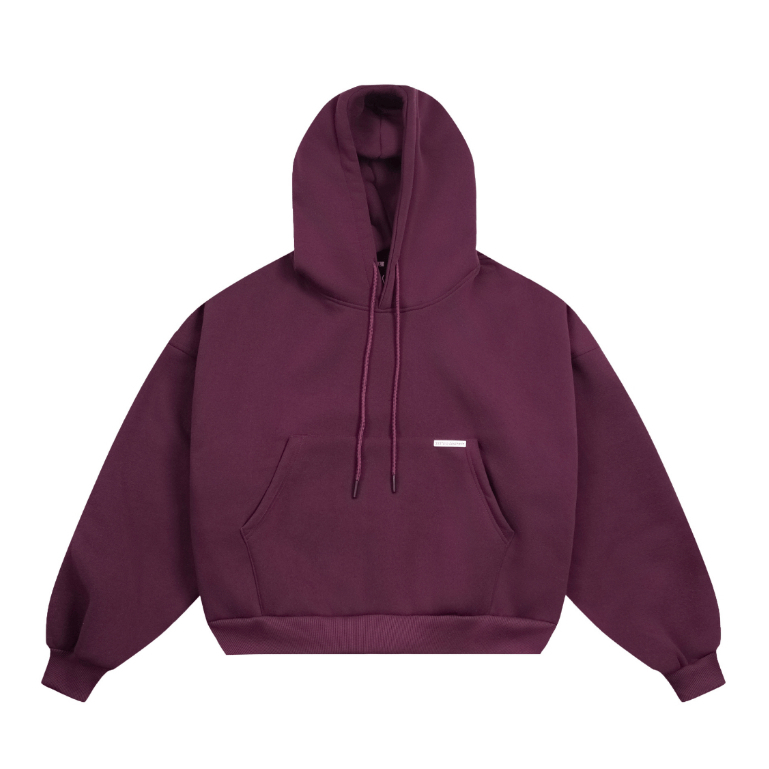 Áo Hoodie BOXY BASIC KÈM TAG chât vải nỉ bông dày dặn, giữ ấm tốt, form rộng nón to khoác ngoài nam nữ