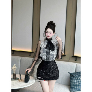 Sét áo sơ mi và chân váy cực xinh ạ 💯💝đi CHƠI, đi LÀM ,đi du lịch sang chảnh, xinh XINH đẹp