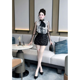Sét áo sơ mi và chân váy cực xinh ạ 💯💝đi CHƠI, đi LÀM ,đi du lịch sang chảnh, xinh XINH đẹp