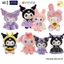 Gấu Bông Kuromi Melody Mặc Váy Sang Trọng Nhiều Mẫu Đáng Yêu Làm Quà Tặng Sinh Nhật Cho Bé Gái,Bạn Gái