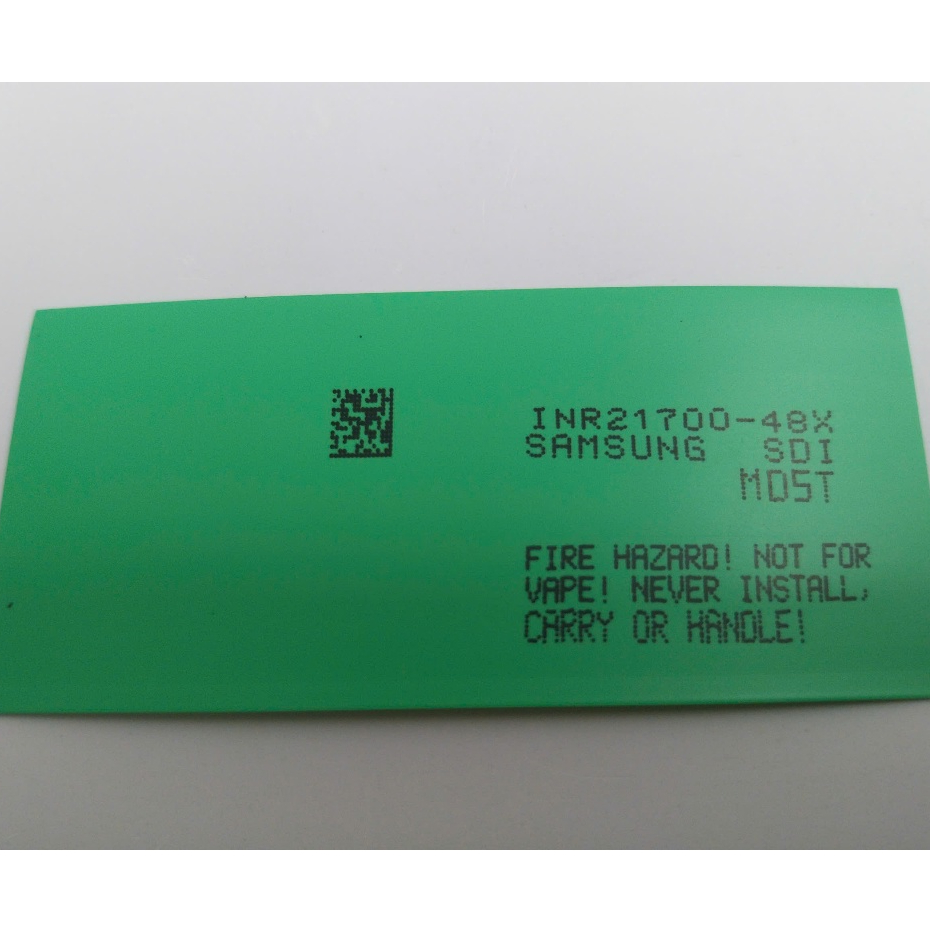 Combo 10 Vỏ Pin + Miếng Dán Cực Dương Pin 21700 Samsung-48x