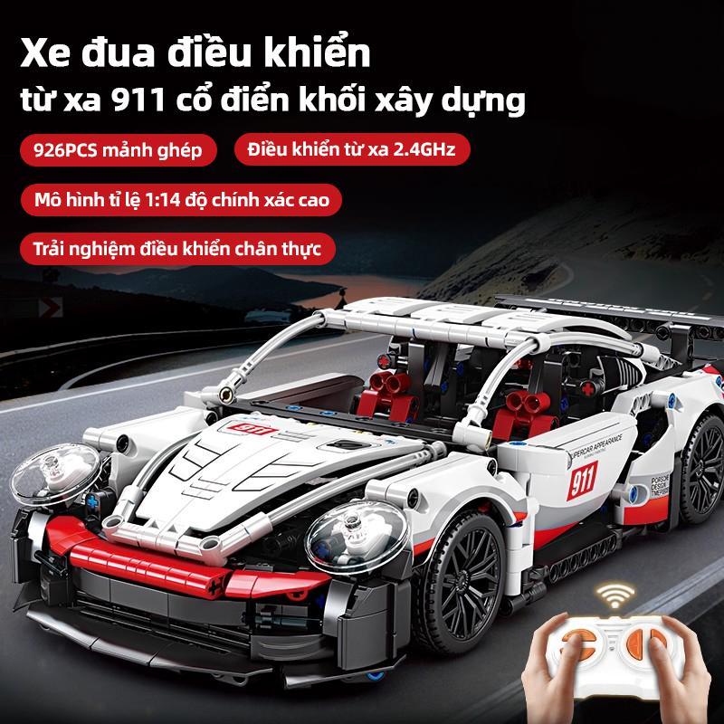 Xe Đua Lắp Ráp RC Phong Cách Porsche AYYKX–Tốc Độ Cao,Đèn LED Sáng,Khung ABS Bền,Trải Nghiệm Đua Hấp Dẫn