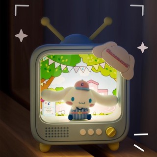 Hộp bí ẩn Đèn Ngủ Kuromi Ánh Sáng Ấm Mô Hình TV Cinnamoroll Đèn Bàn Hello Kitty Quà Tặng Sáng Tạo