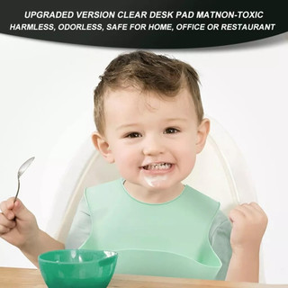 Khăn trải bàn PVC trong suốt chống thấm nước và dầu, Tấm Lót bàn ăn Cao Cấp Chống Trơn Trượt Chống Thấm Miếng nhiều kích