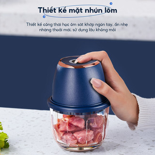 Máy xay tỏi và tiêu cầm tay điện mini - Máy xay tỏi và tiêu tiện lợi, Máy xay nhà bếp