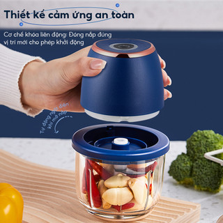 Máy xay tỏi và tiêu cầm tay điện mini - Máy xay tỏi và tiêu tiện lợi, Máy xay nhà bếp