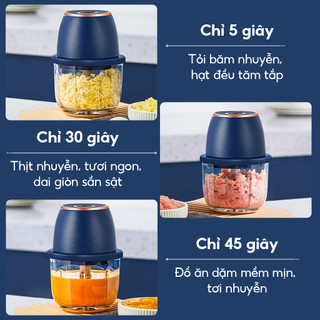 Máy xay tỏi và tiêu cầm tay điện mini - Máy xay tỏi và tiêu tiện lợi, Máy xay nhà bếp