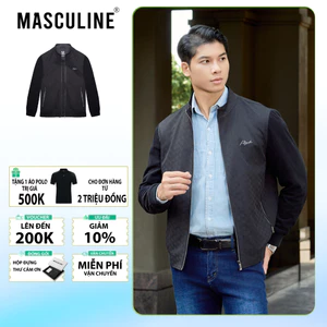 Áo khoác nam MASCULINE MAK500 - Áo Gió chất liệu cao cấp, thoáng khí, thiết kế sang trọng