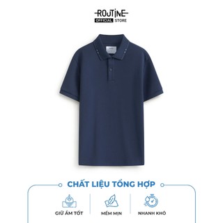 Áo Polo Tay Ngắn Nam Viền Cổ Form Fitted - Routine 10F25POL029