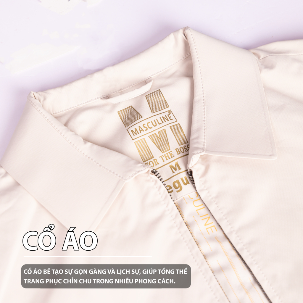 Áo khoác nam MASCULINE MAK507, MAK508, MAK509 - Áo khoác gió Kiểu dáng Regular, chất liệu cao cấp
