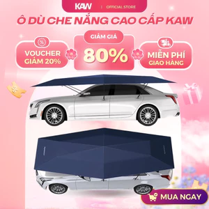 Ô Dù Ô Tô Cao Cấp Gấp Gọn Tự Động KAW, Ô Che Nắng Mưa Xe Hơi, Cách Nhiệt, Chống Nắng, Chống Tia UV, Bảo Hành 12 Tháng