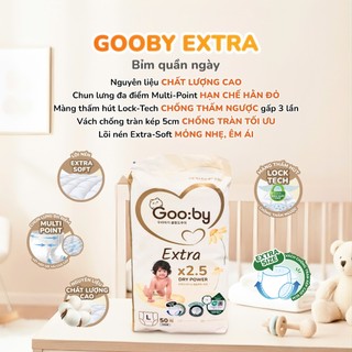 [Kèm Quà Mới] Tã/Bỉm Dán/Quần Gooby Extra/Premium Đủ Size Cho Bé NB,S,M,L,XL,XXL,3XL - Lucie's Mom