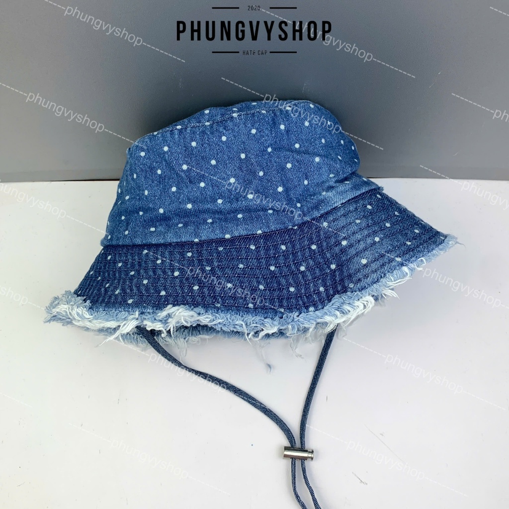 Mũ bucket đơn giản nam nữ thoáng mát- JEAN TRƠN - nón tai bèo vành