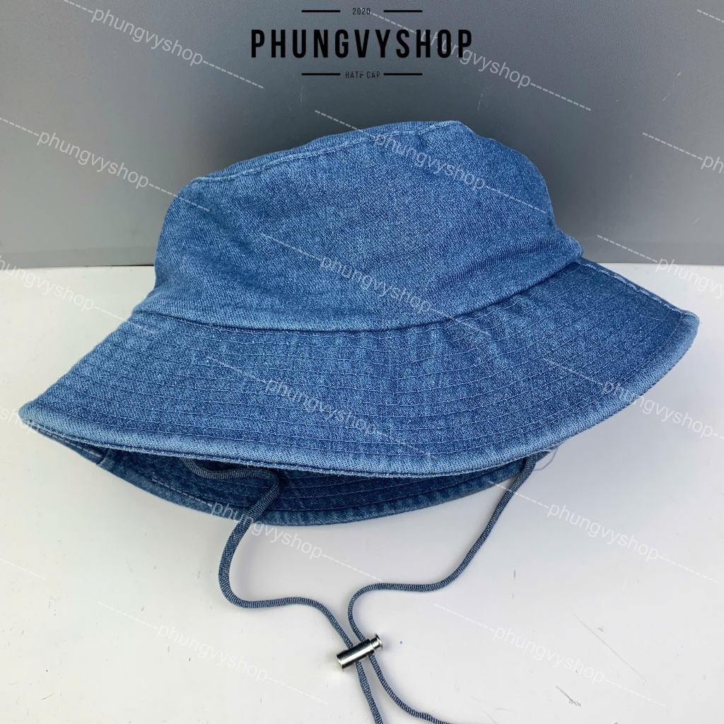 Mũ bucket đơn giản nam nữ thoáng mát- JEAN TRƠN - nón tai bèo vành