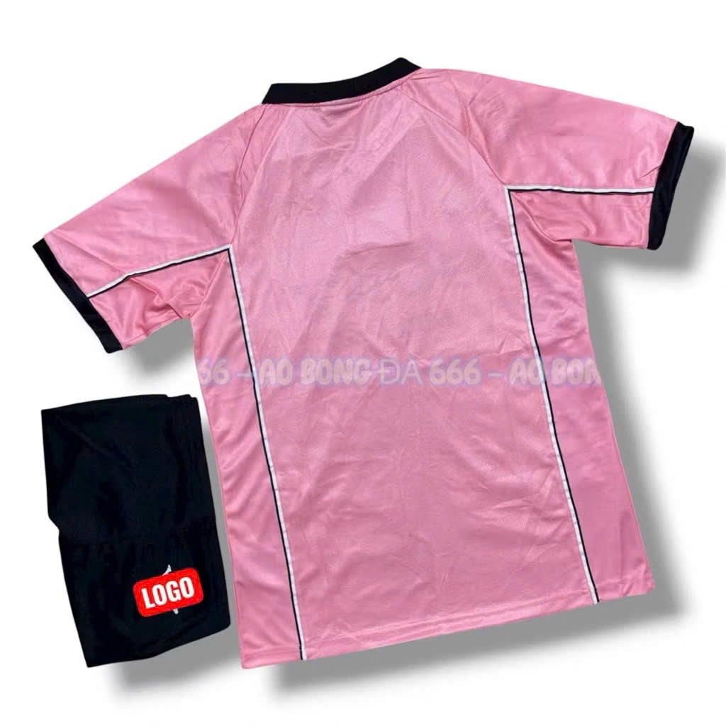 Bộ Quần Áo Bóng Đá Retro Juve 1997/1998 ( Sân Khách ) Chuẩn Mẫu Thi Đấu - Vải Polyester Thái Gai Lưới.