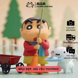 [Hộp Bí Ẩn] Crayon Shin-chan Series Hàng Ngày - Figure Trang Trí Bánh Kem - Quà Tặng Cho Bé Gái