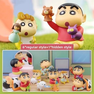 [Hộp Bí Ẩn] Crayon Shin-chan Series Hàng Ngày - Figure Trang Trí Bánh Kem - Quà Tặng Cho Bé Gái