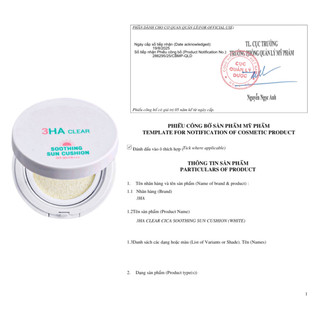 [cty] Esfolio 3HA Clear Cica Soothing Sun Cushion (15G) – Phấn Nước 3HA Chống Nắng Nâng Tông Tự Nhiên / Tông Sáng