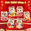 Combo 50 Lì Xì ChiBi BỐ KHỦNG LONG Chibi Capybara Bé Ngựa Siêu Cute Có Phản Quang HÀNG LOẠI 1 ĐẸP