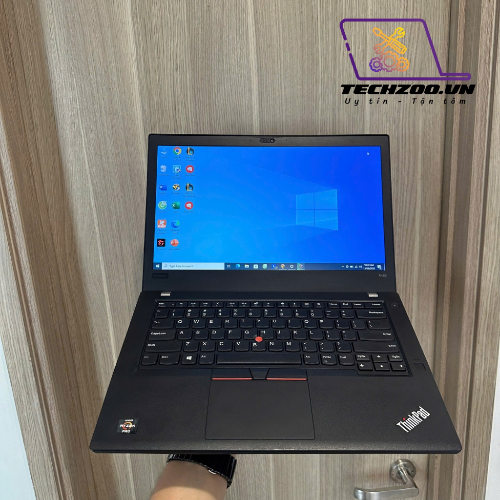 Laptop Thinkpad A485 Ryzen 5 2500U/16GB/512GB/14inch FHD/VGA Vega8 văn phòng, chơi game tốt, Liên minh, FCOnline,..