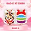 Combo 10 Bao Lì Xì Hoạt Hình Chibi BỐ KHỦNG LONG Hơn 100 Mẫu Chipi Phản Quang Mẫu Con Ngựa 2026 Dễ Thương