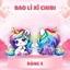 10 Bao Lì Xì Chibi Phản Quang Hoạt Hình BỐ KHỦNG LONG Tết Bính Ngọ Năm 2026 Chibi Capybara Dễ Thương