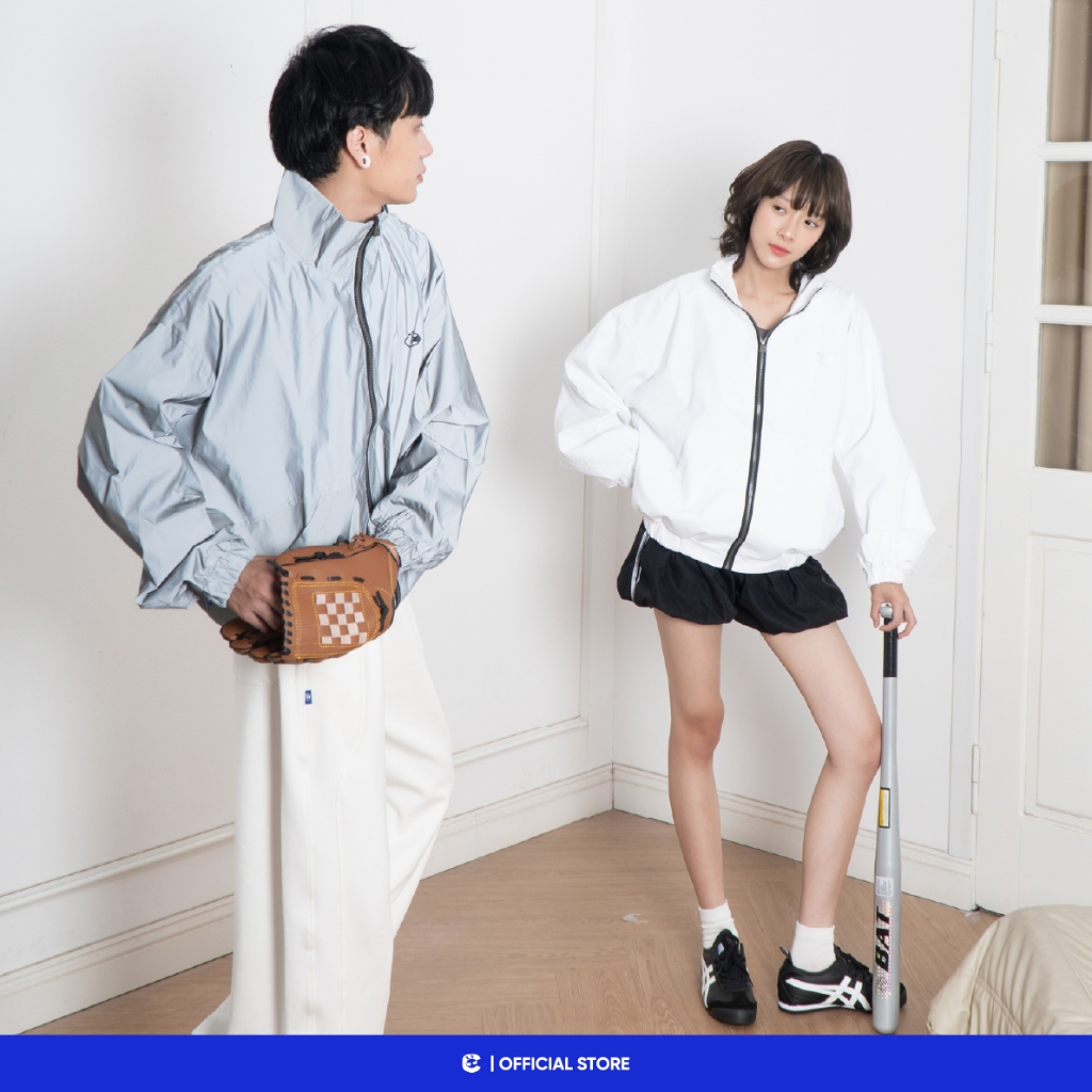 Áo khoác gió bomber nam nữ chống nước mùa hè Local Brand Chính Hãng City Cycle Áo Khoác Gió Oxy Vibes