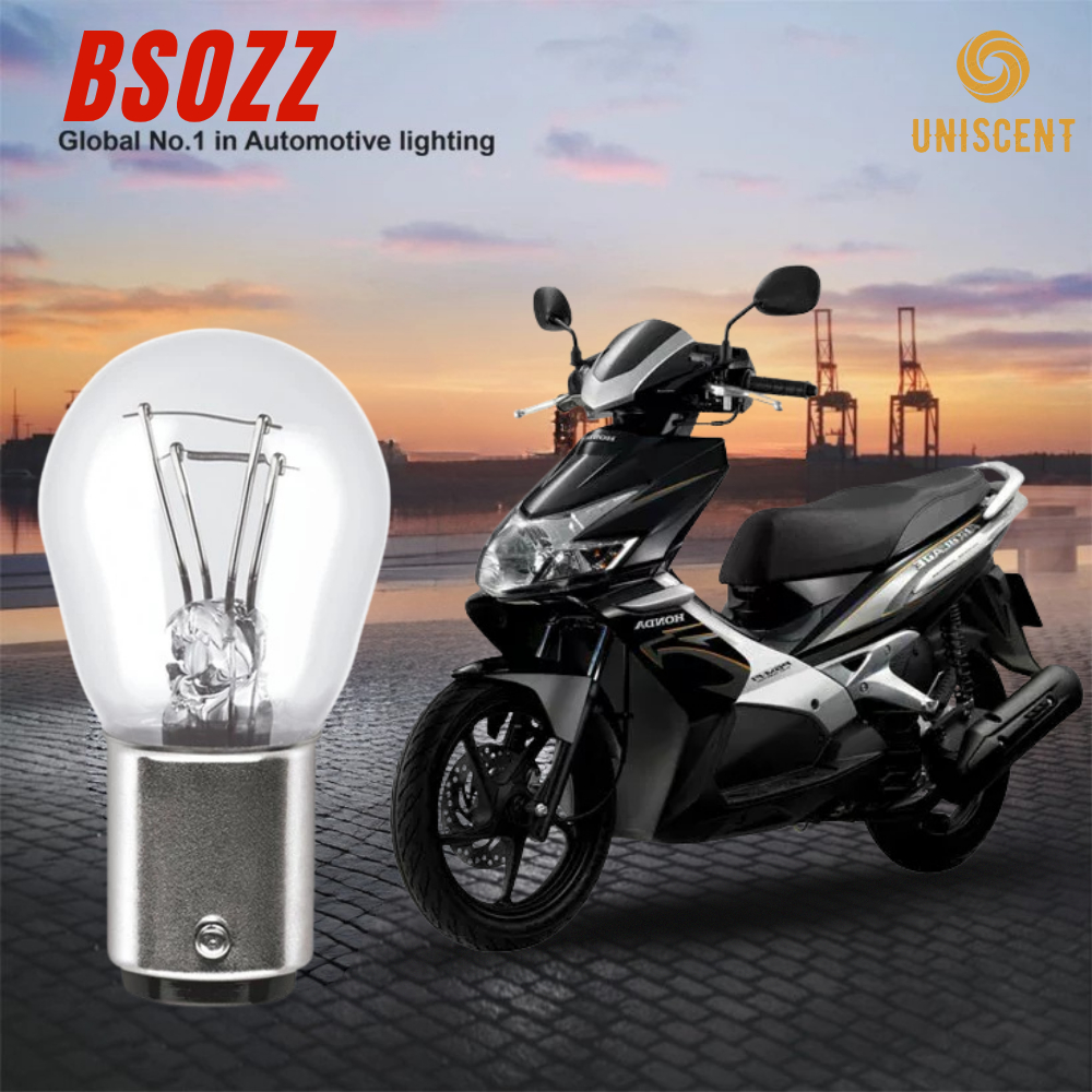 Đèn Phanh/Đèn Hậu S25 P21/5W (BAY15D)- Air Blade Đời Cũ/Click/ Lead Đời đầu/Vision Đời Đầu/SCR/PCX