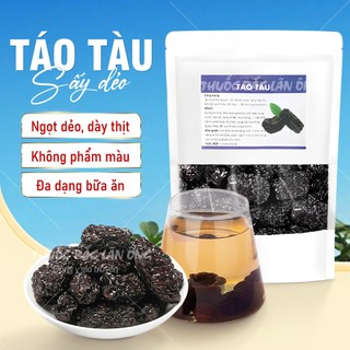 Táo đen sấy dẻo 100g, táo tàu không tẩm đường, táo đen pha trà, ăn vặt, hầm canh thơm ngon